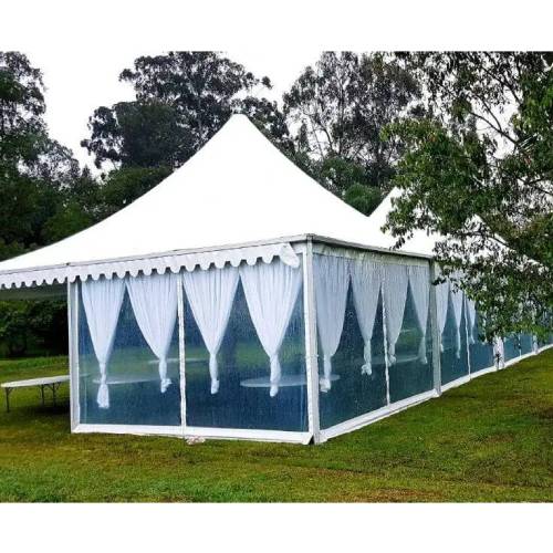 Wood A-Frame Tent